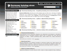 Tablet Screenshot of darmowykatalogstron.pl